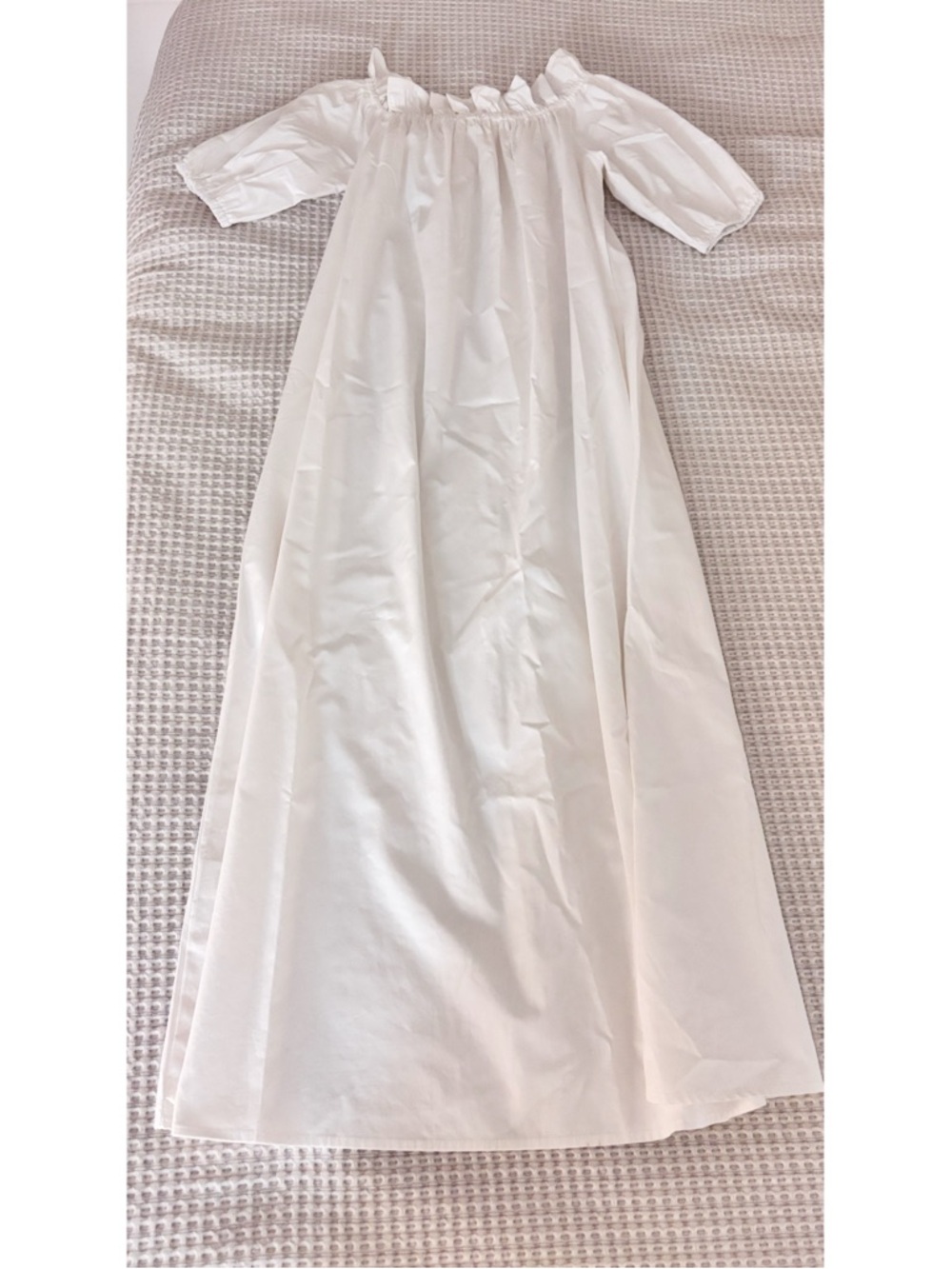 BURU Puff Sleeve Maxi Dress